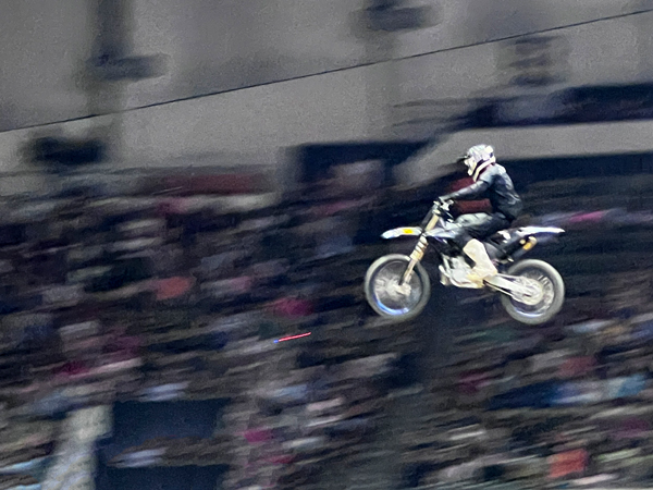 amazing FMX biker