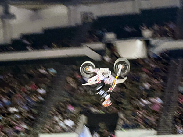 amazing FMX biker