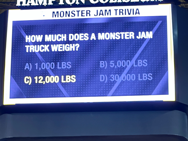 Monster Jam Trivia