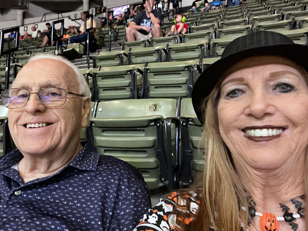 Lee and Karen Duquette at Monster Jam 