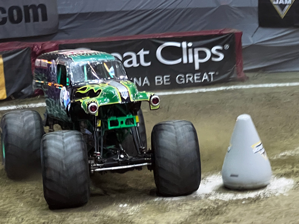 Tyler Menninga in Grave Digger