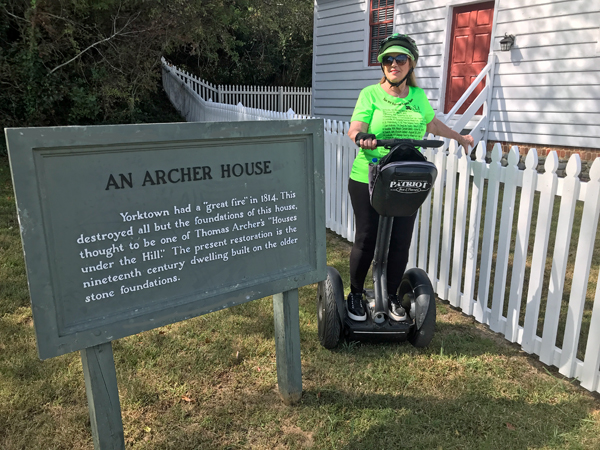 Karen Duqutte at the Archer House