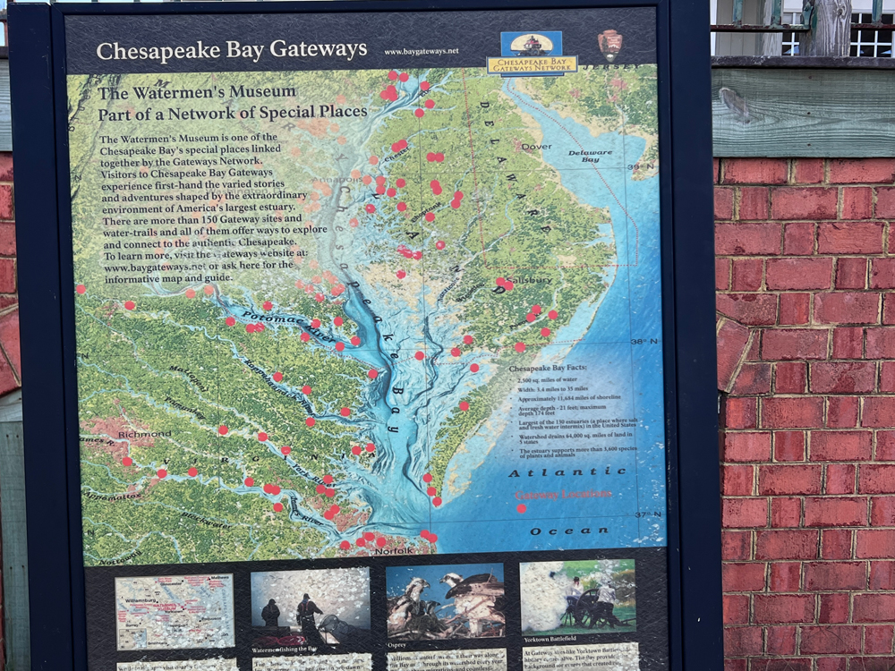 Chesapeak Bay Gateways sign