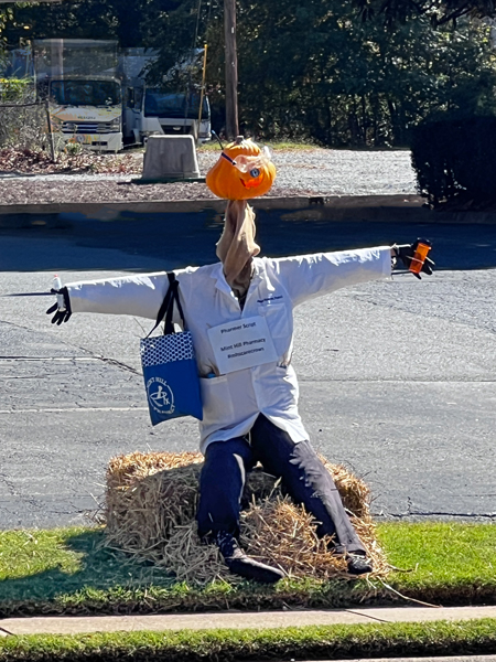 Mint Hill Pharmacy scarecrow