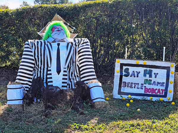 Beetlejuice scarecrow