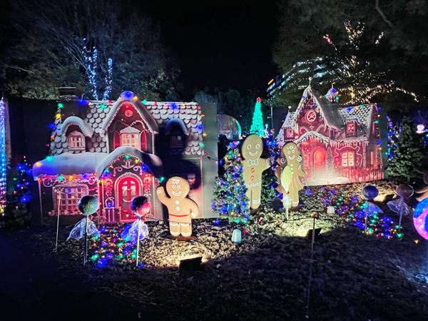 Little houses and gingerbread people