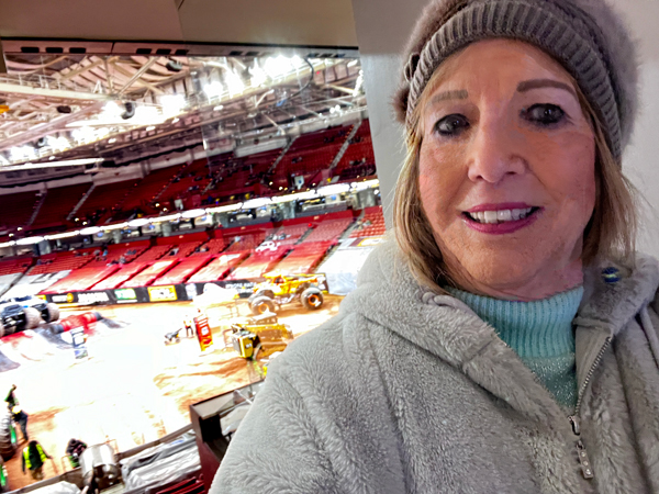 Karen Duquette at the Monster Jam in SC