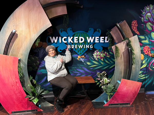 Karen Duquette at Wicked Weeel Brewing