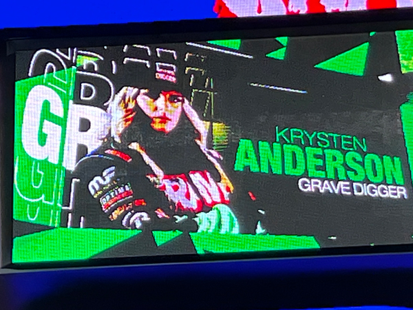 Krysten Anderson in Grave Digger 