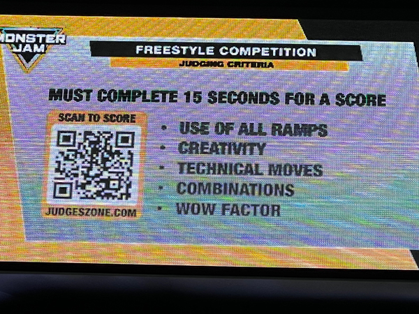 Freestyle Competition criteria