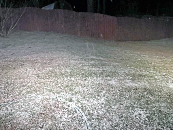 snow in South Carolina