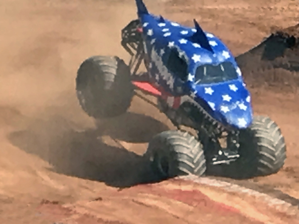 Megalodon Stars & Stripes Monster Truck