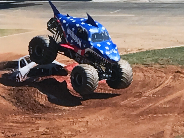 Megalodon Stars & Stripes Monster Truck