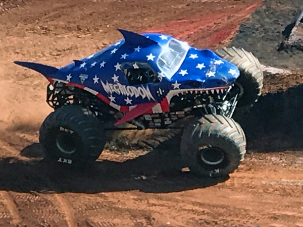 Megalodon Stars & Stripes Monster Truck