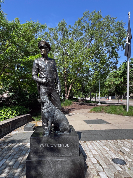 Ever Watchful Statue