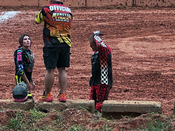 announcer declared her the winner