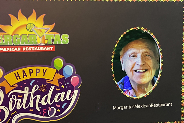 Lee Duquette at Margaritas Mexican Restaurant