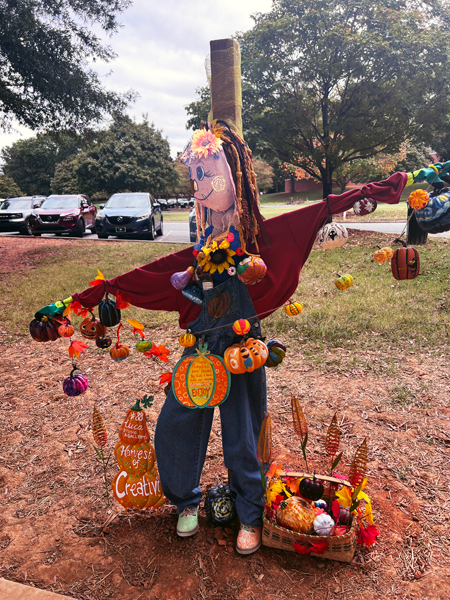 Luca Studio and Gallery scarecrow