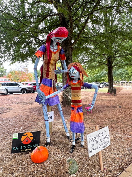 Kale's Craft Painting scarecrow