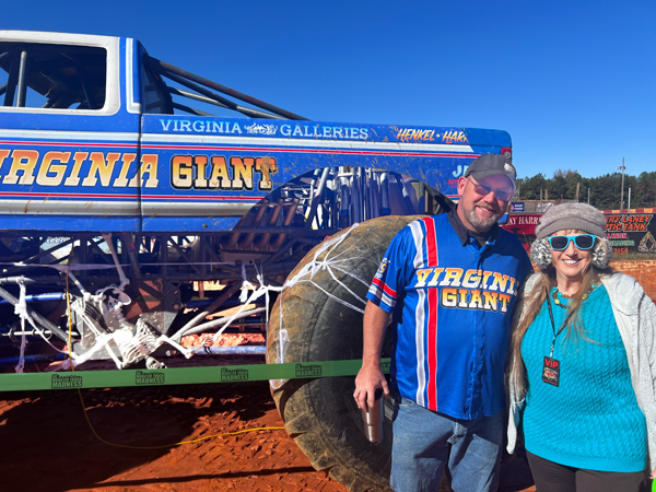 Karen Duquette with Cliff Vowell