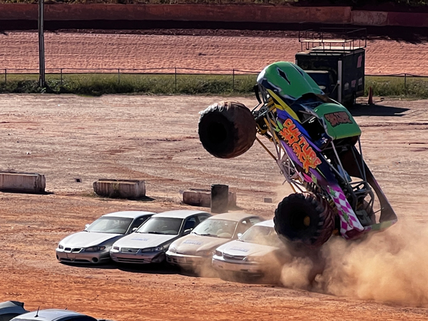 Daniel Aimes in Culture Shock Monster Truck