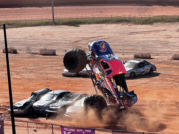 Steven Thompson in Hurricane Force Monster Truck