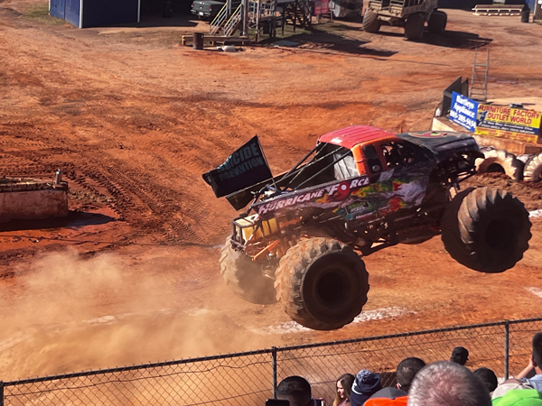 Steven Thompson in Hurrican Force Monster Truck