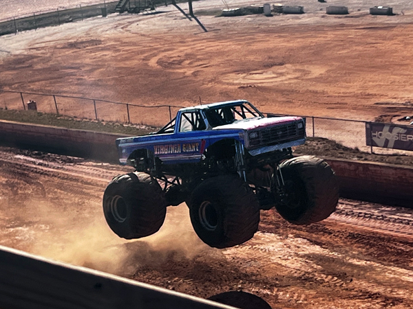 Cliff Vowell in Virginia Giant Monster Truck