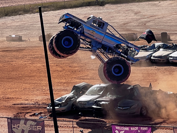 BJ Maconi in Crime Time State Trooper Monster Truck