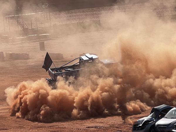 BJ Maconi in Crime Time State Trooper Monster Truck