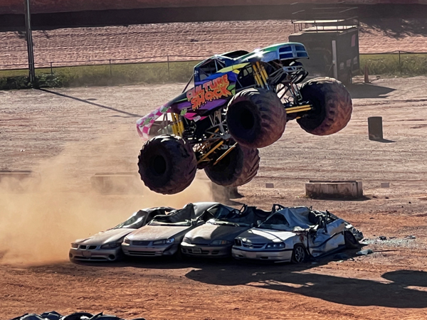 Daniel Aimes in Culture Shock Monsterr Truck