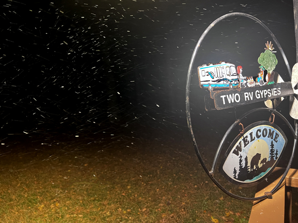 snow flurries in Fort Mill, SC