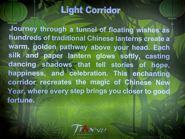 Ligh Corridor sign