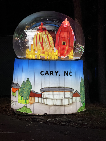 Cary Nc globe