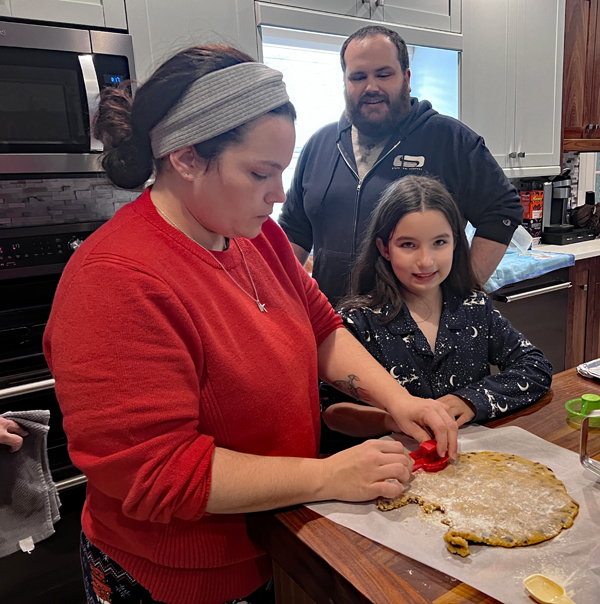 Kristen, alex and Gabby
