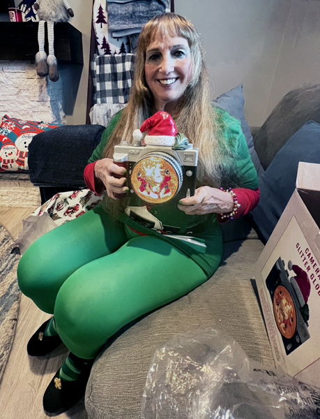 Karen Duquette's gift from John and Renee