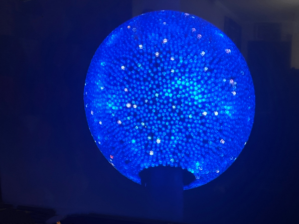 Watching the New Year's Ball drop on TV