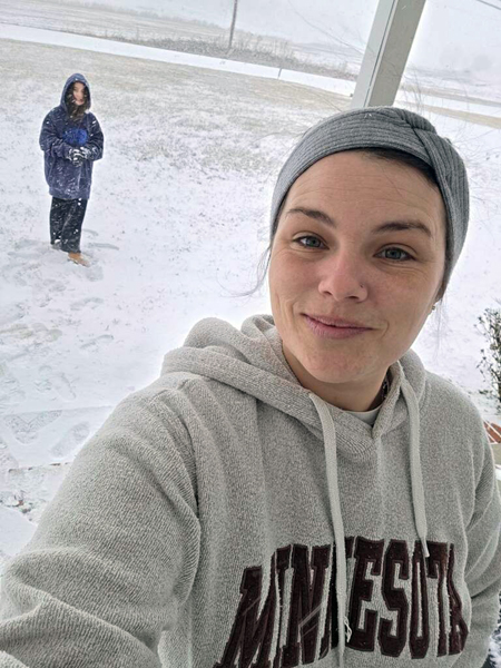 Granddaughter and Great-Granddaughter