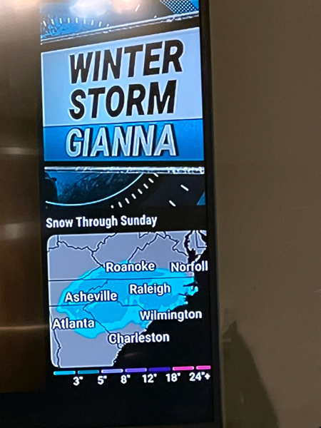 Winter Storm Gianna