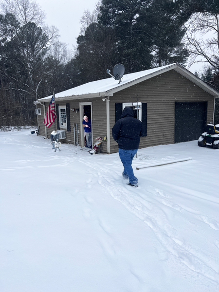 Lee Duquette and his grandson