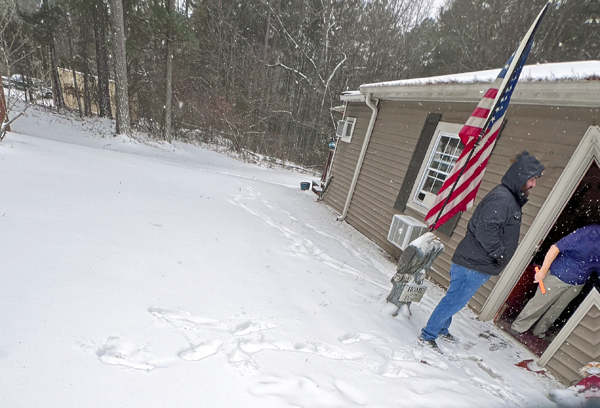 Lee Duquette and his grandson