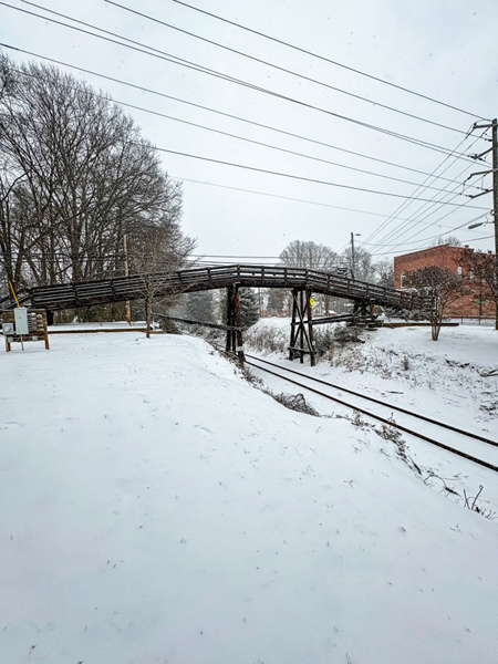 walk bridge in Waxhaw