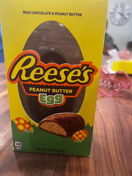 Karen Duquette's peanut butter eg