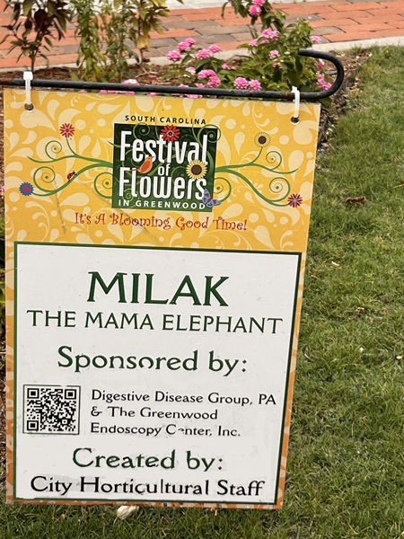 The Mama Elephant sign