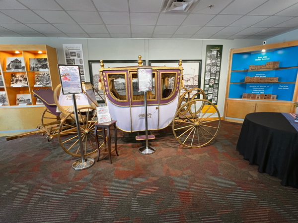 a fancy stagecoach