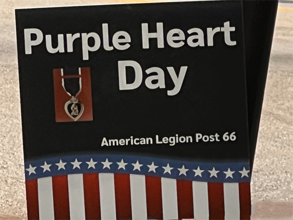 Pirple Heart Day sing