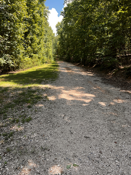 beginning of the trail