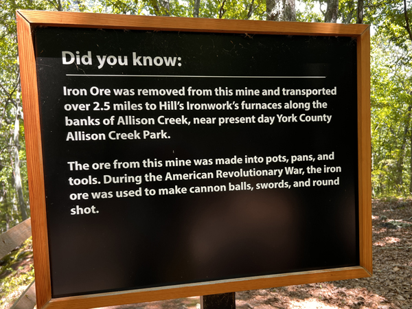 Iron Ore sign