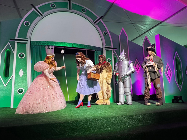 Dorothy prepares to return home