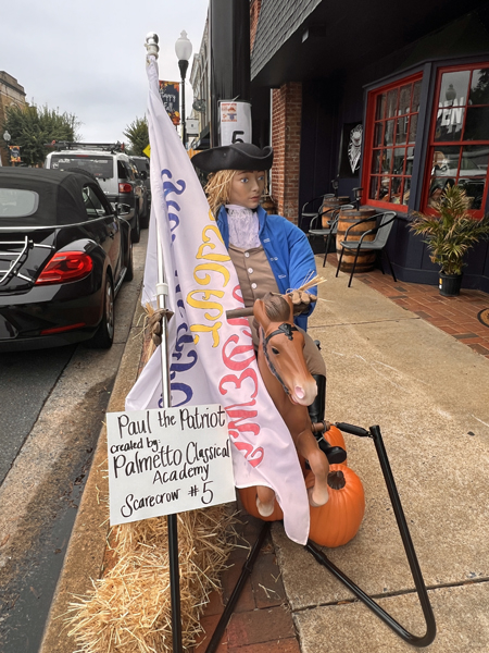 #5 Paul the Patriot scarecrow